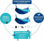 2Pack Hammocks| Camping Hammock | Portable Outdoor Hammock Set | - Image 3