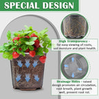 30 Pack 7/6/5/4/3 Inch Clear Nursery Pots - Image 4