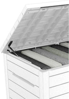 Keter XXL 230 Gallon Deck Storage Box Outdoor Patio Container ~ White - Image 6
