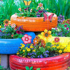 hogardeck Garden Decor for Outside, Yard Art Garden Decorations for Outdoor - Image 5