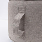 QILLOWAY Indoor/Outdoor Inflatable Stool, Round Ottoman, All Weather Foot Rest - Image 4