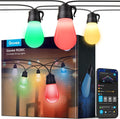 Govee Smart Outdoor String Lights H7029, 24ft RGBIC Outdoor Lights by Govee