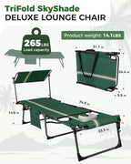 KingCamp 2 Pack Lounge Chair Outdoor - Image 2
