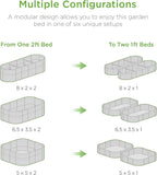 Best Choice Products 8x2x2ft Metal Raised Garden Bed, Oval Outdoor Deep Root - Image 3