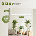 Bamworld Hanging Planters for Indoor Plants Plant Hanger Indoor Hanging Plant - Image 4