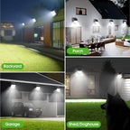 Solar Lights Outdoor Waterproof, 186 Bright LEDs Dusk to Dawn Motion Security - Image 8