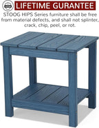 Stoog Outdoor Side Table, All-Weather Adirondack Side Table, Never Fade or Rot - Image 3