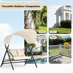AECOJOY Outdoor Porch Swings for Adults 600LBS 2 Seat Patio Swings - Image 5