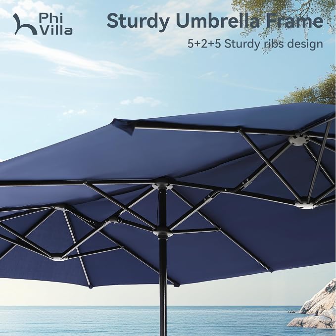PHI VILLA Outdoor Patio Dining Set - Image 8