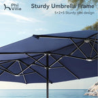 PHI VILLA 8 Piece Patio Dining Set - Image 9