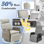 Adjustable Outdoor Recliner Chair - Image 5