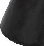 Safavieh Outdoor Athena Black Modern Concrete Round Accent Table - Image 6