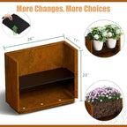 Decoroca Corten Steel Planter - Image 4