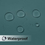 NICETOWN Patio Outdoor Curtain Waterproof, Thermal Insulated Rustproof Grommet - Image 4
