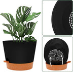 GARDIFE 12 inch Plant Pots, Self Watering Pots, Large Plastic Flower pots - Image 5