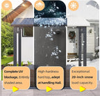 AECOJOY 12' x 8' Outdoor Hardtop Gazebo Pergola - Image 3