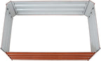 Sunnydaze 11.75" H Raised Metal Garden Bed - Image 9