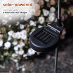 Alpine Corporation 34" Tall Outdoor Solar Powered Cross Pathway Light Stakes - Image 10