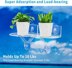 2-Pack Acrylic Window Plant Shelves - Image 3