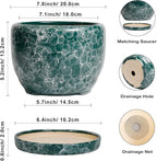 SQOWL 8 Inch Plant Pot - Image 3
