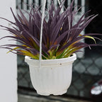 16Pcs Artificial Grass Fake Grass Plants 17.3in Outdoor Plants UV Resistant - Image 7
