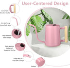 Watering Can Indoor Plants, 35oz Small Indoor Stainless Steel Metal Watering - Image 6