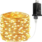 33Ft 100LED Fairy Lights Plug in, Waterproof String Lights Outdoor & Indoor 8 by BHCLIGHT