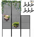46.4" H X 47.3" W Metal Privacy Screen Outdoor by Unknown