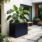 Metal Planter Box Rectangular Block - Image 5