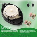 1 Pack Heavy Duty Retractable Plant Hangers, Adjustable Pull-Down Pulleys - Image 4