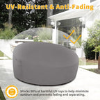 Easy-Going Heavy Duty 600D Outdoor Daybed Cover 92 Inch UV Resistant Patio - Image 4