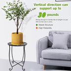 Small Side Tables for Small Space, 2 Pack Metal Outdoor Indoor Side Table - Image 5