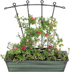 Achla Designs Galvanized Window Flower Box Planter-Green-Small - Image 5