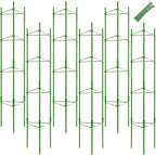 Legigo 6-Pack Tomato Cage for Garden Plant Support- Up to 63inch Garden Stakes - Image 8