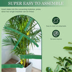 24Pcs Plant Support Stakes, Half Round Plant Stakes - Image 5