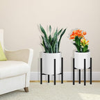 Plant Stand for 10"-16" Plant Pot Indoor Outdoor Corner, Adjustable Metal Heavy - Image 6