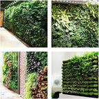 Hanging Planting Grow Bags, 64 Pockets Hanging Vertical Wall Planter Wall - Image 9