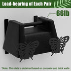 Adjustable Window Box Brackets, 6 to 12 inch Heavy Duty Window Planter Box - Image 4