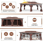 COBIZI Gazebo 12x20 Heavy Duty Gazebos - Image 8