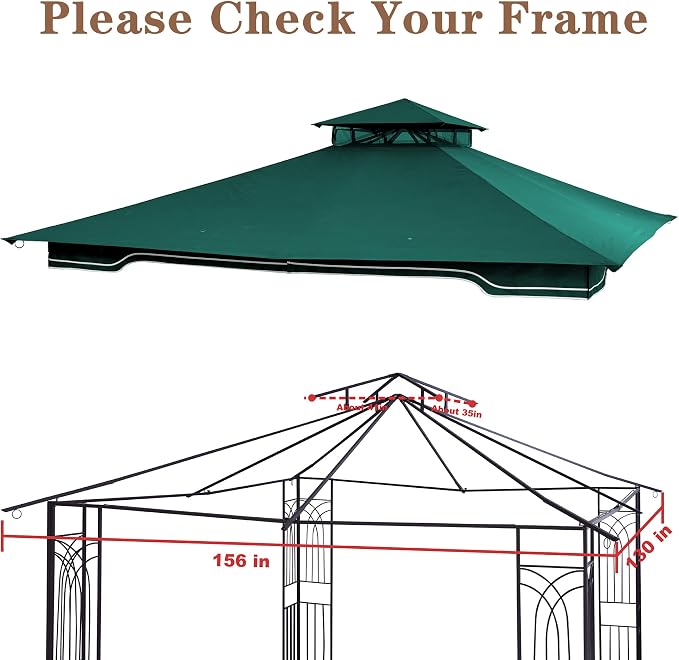 SCOCANOPY Replacement Gazebo Canopy - Image 4