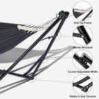 2-in-1 Hammock & Swing Chair for Teens – Adjustable Folding Chair - Image 4
