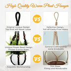 35 Inch Macrame Plant Hanger, Large - Image 6
