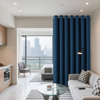 Joydeco Blackout Patio Sliding Door Curtains 90 Inches Long, Grommet Privacy - Image 2