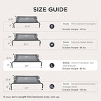 Bedsure Outdoor Elevated Dog Bed Large Sized Dog, Portable Indoor & Outdoor - Image 5