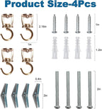 ONIKK Ceiling Hooks for Hanging Plants, Heavy Duty Metal Plant Hooks, Screw in - Image 7