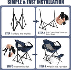 Tangkula Set of 2 Hammock Camping Chair, Portable Camp Chair - Image 5