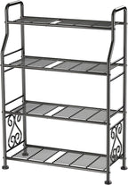 GIOTORENT Plant Stand Outdoor Indoor 4 Tier Metal Waterproof - Image 6