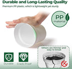 T4U 5 Inch Plant Pot 8-Pack, Plastic Pots - Image 3