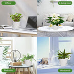 Plant Pots, 7/6.5/6/5.5/5 Inch Self Watering Planters, Pots - Image 6