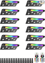 5W RGB Retaining Wall Lights 7 inch LED Hardscape Lighting Color Changing Low by DOREIO
